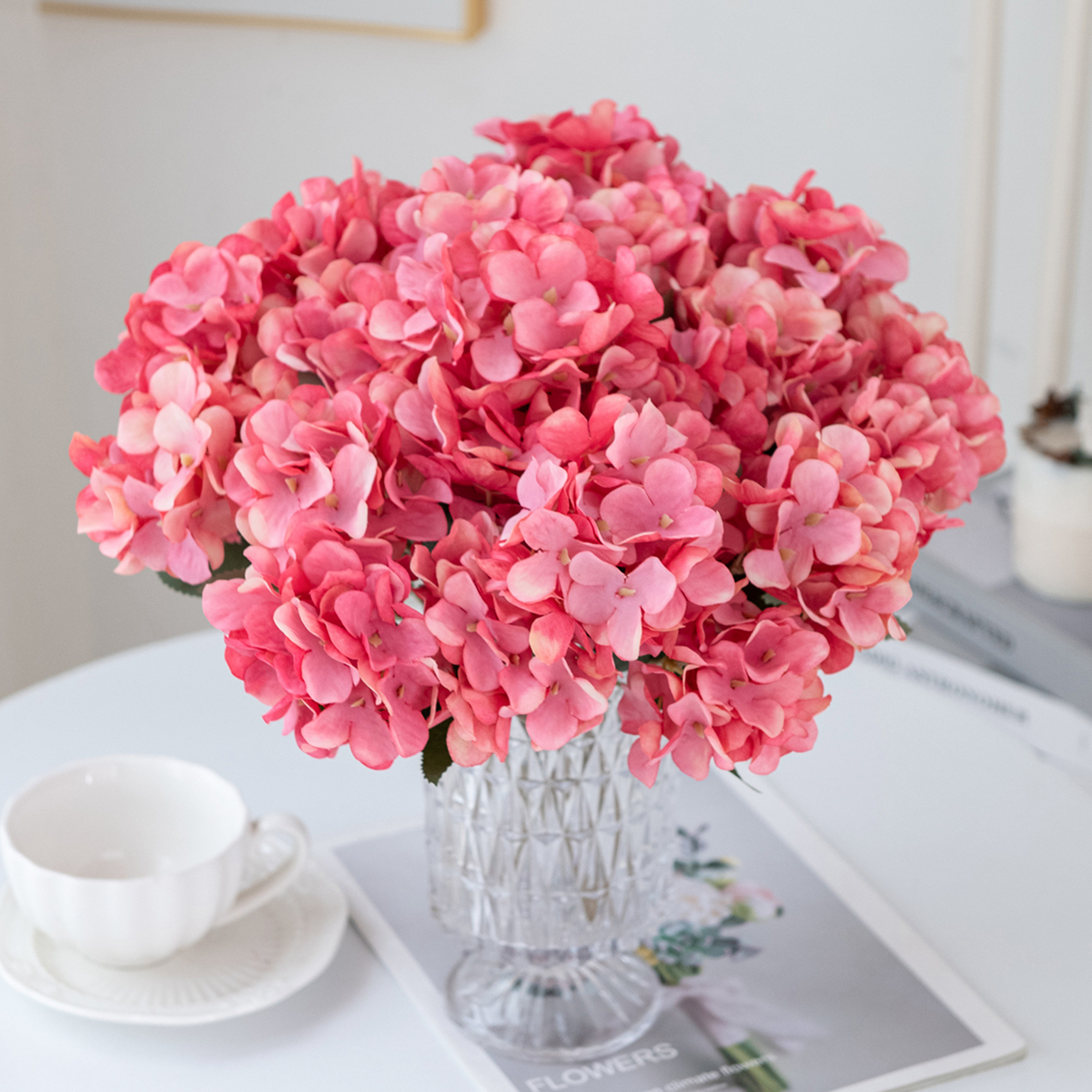 Bonsai Garden Festival - Artificial Flower Hydrangea Spring High Quality