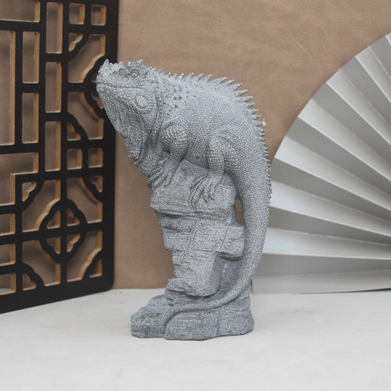 Artificial Stone Lizard Lion D - Bonsai Garden China recensione e prezzo
