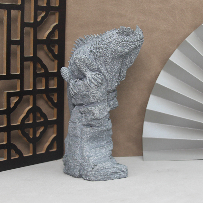 Artificial Stone Lizard Lion D - Bonsai Garden China recensione e prezzo
