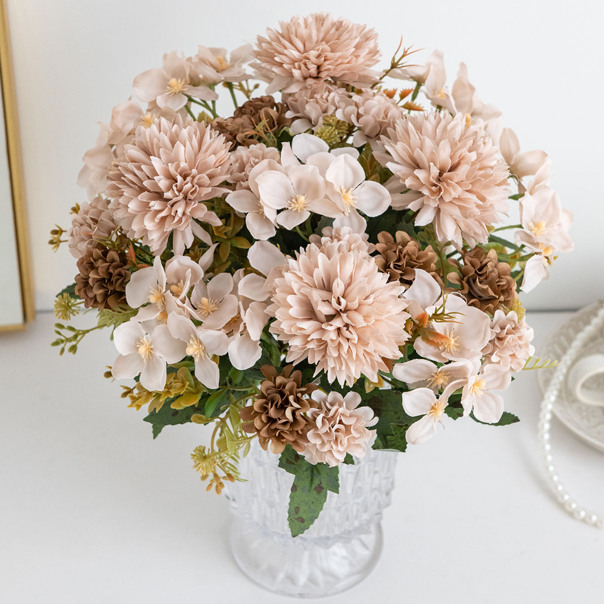 Artificial Flower Silk Hydrang - Bonsai Garden Festival recensione e prezzo