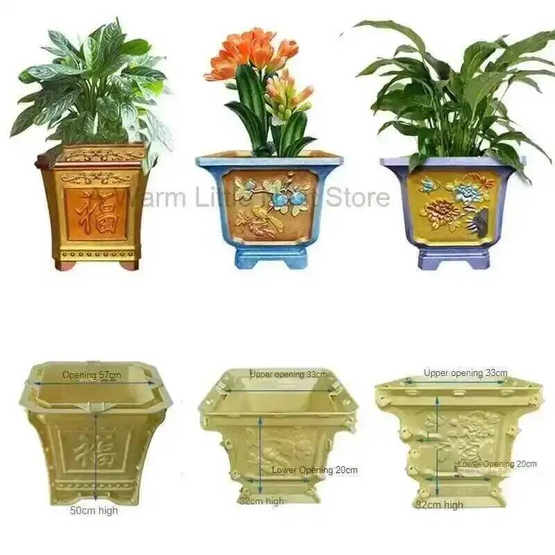 Thickened Plastic Flower Pot M - Bonsai Garden China recensione e prezzo