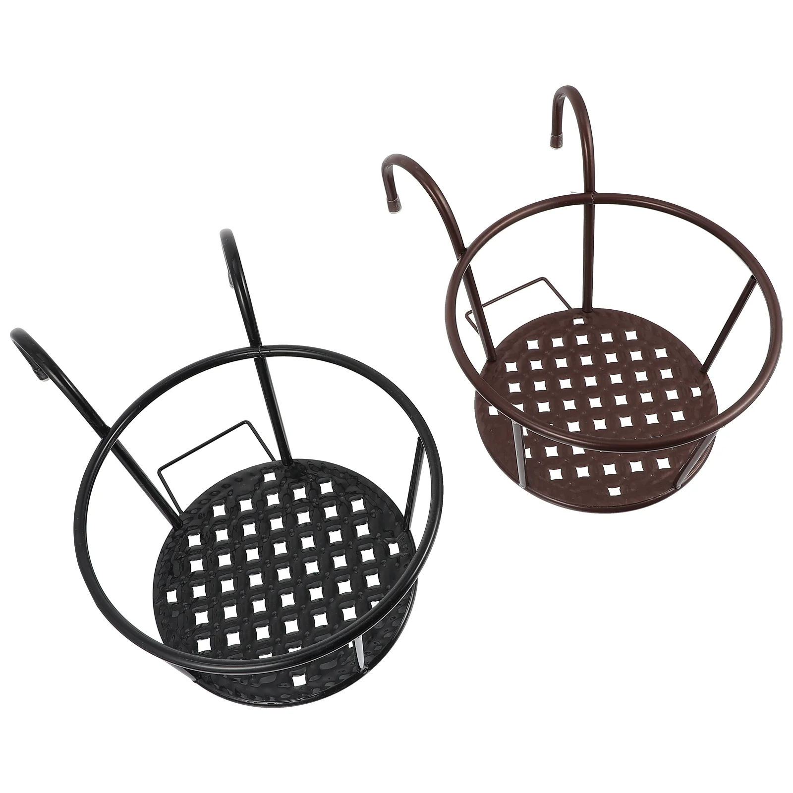 2 Pcs Iron Flower Pot Stand Wa - Bonsai Garden China recensione e prezzo
