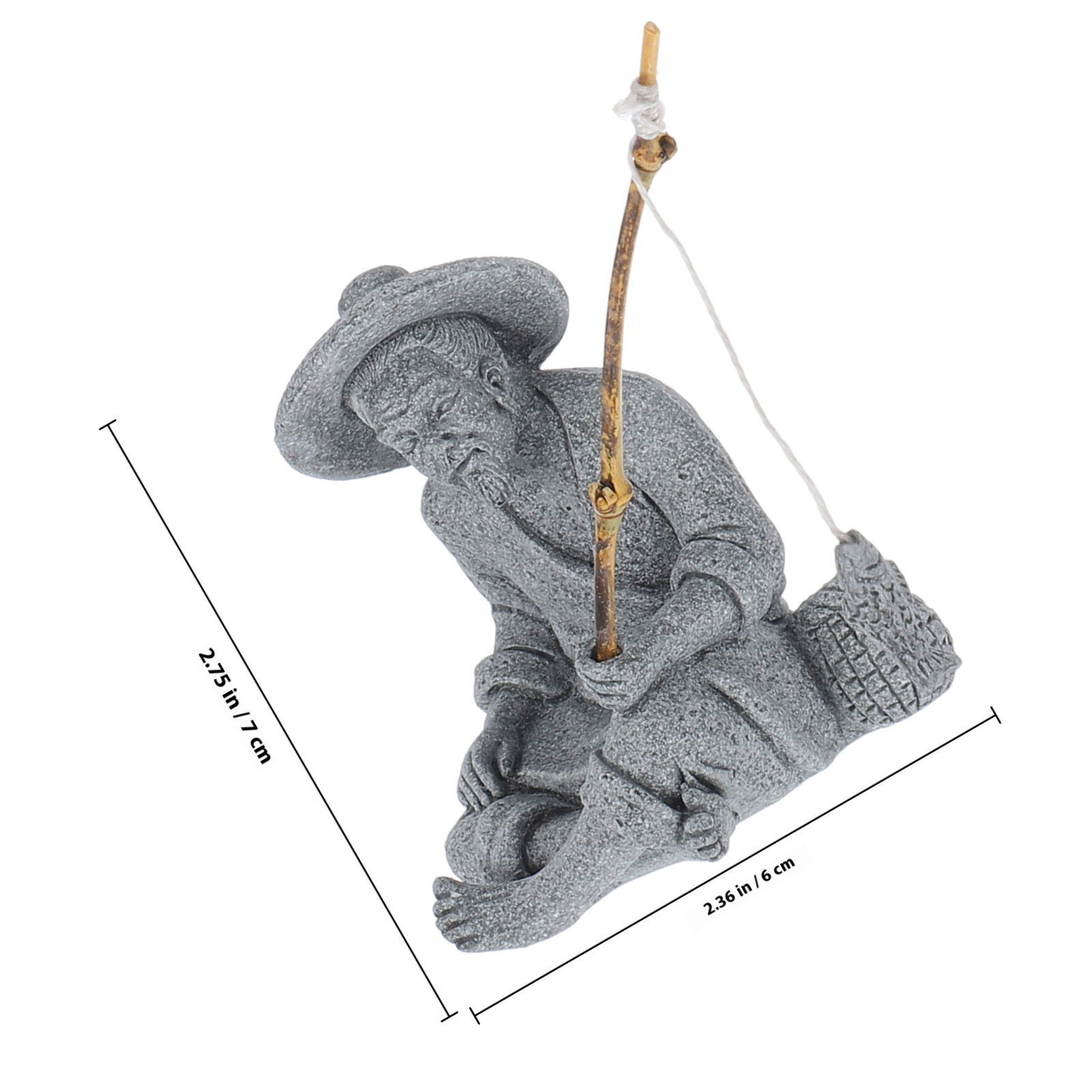 Lifelike Mini Fisherman Garden - Elemental Bonsai Garden recensione e prezzo