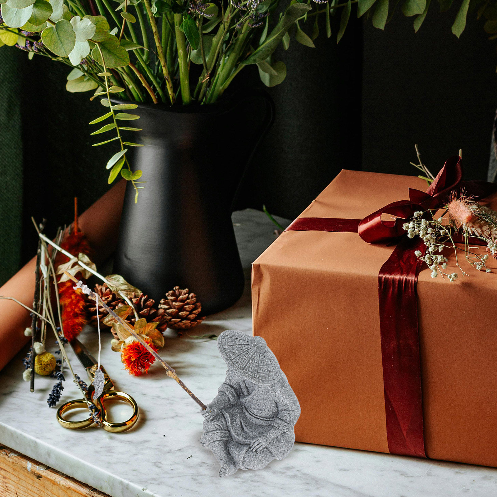 Lifelike Mini Fisherman Garden - Elemental Bonsai Garden recensione e prezzo