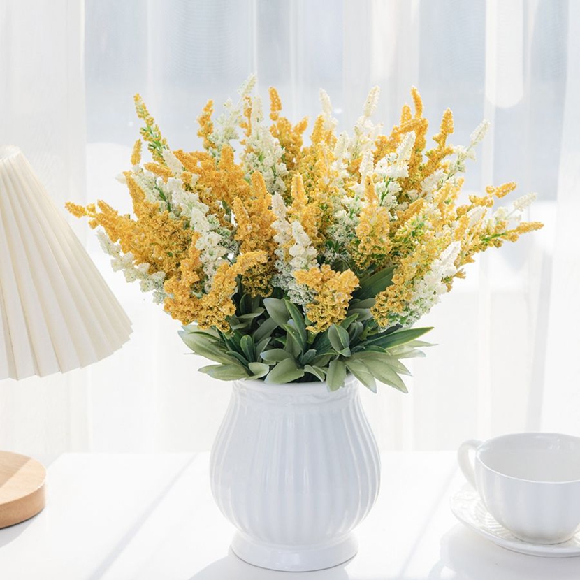 Artificial Flower Plant Lavend - Bonsai Garden Festival recensione e prezzo