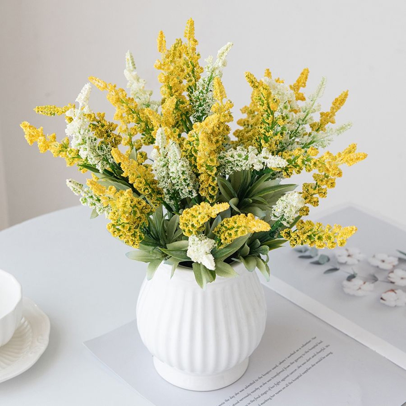 Artificial Flower Plant Lavend - Bonsai Garden Festival recensione e prezzo