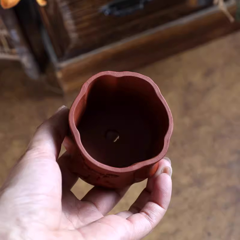 Purple Sand Bonsai Pot,Carved  - Bonsai Garden China recensione e prezzo
