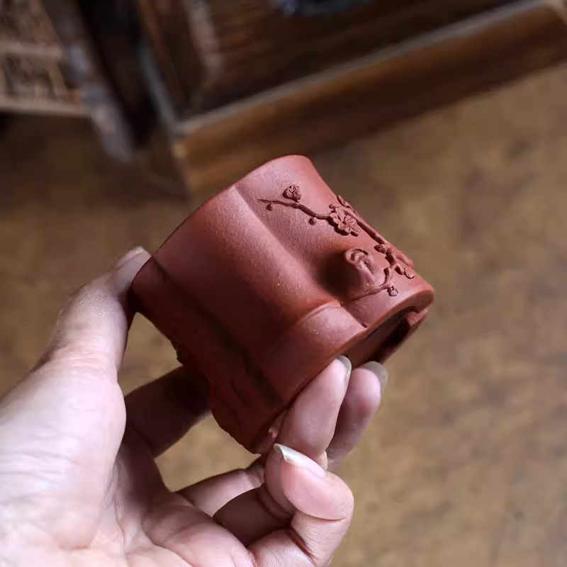 Purple Sand Bonsai Pot,Carved  - Bonsai Garden China recensione e prezzo