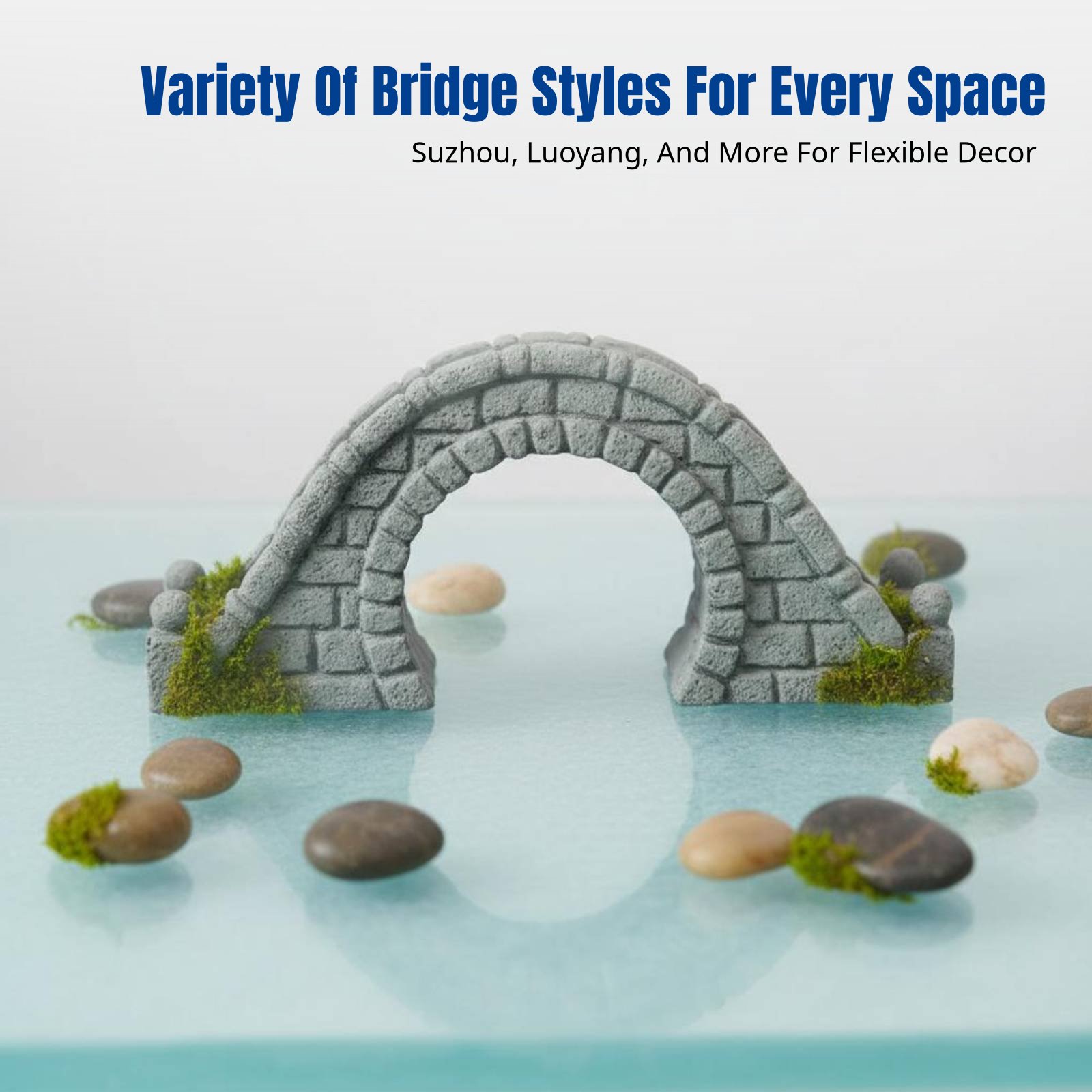Resin Stone Bridge Mini Landsc - Bonsai Garden China recensione e prezzo