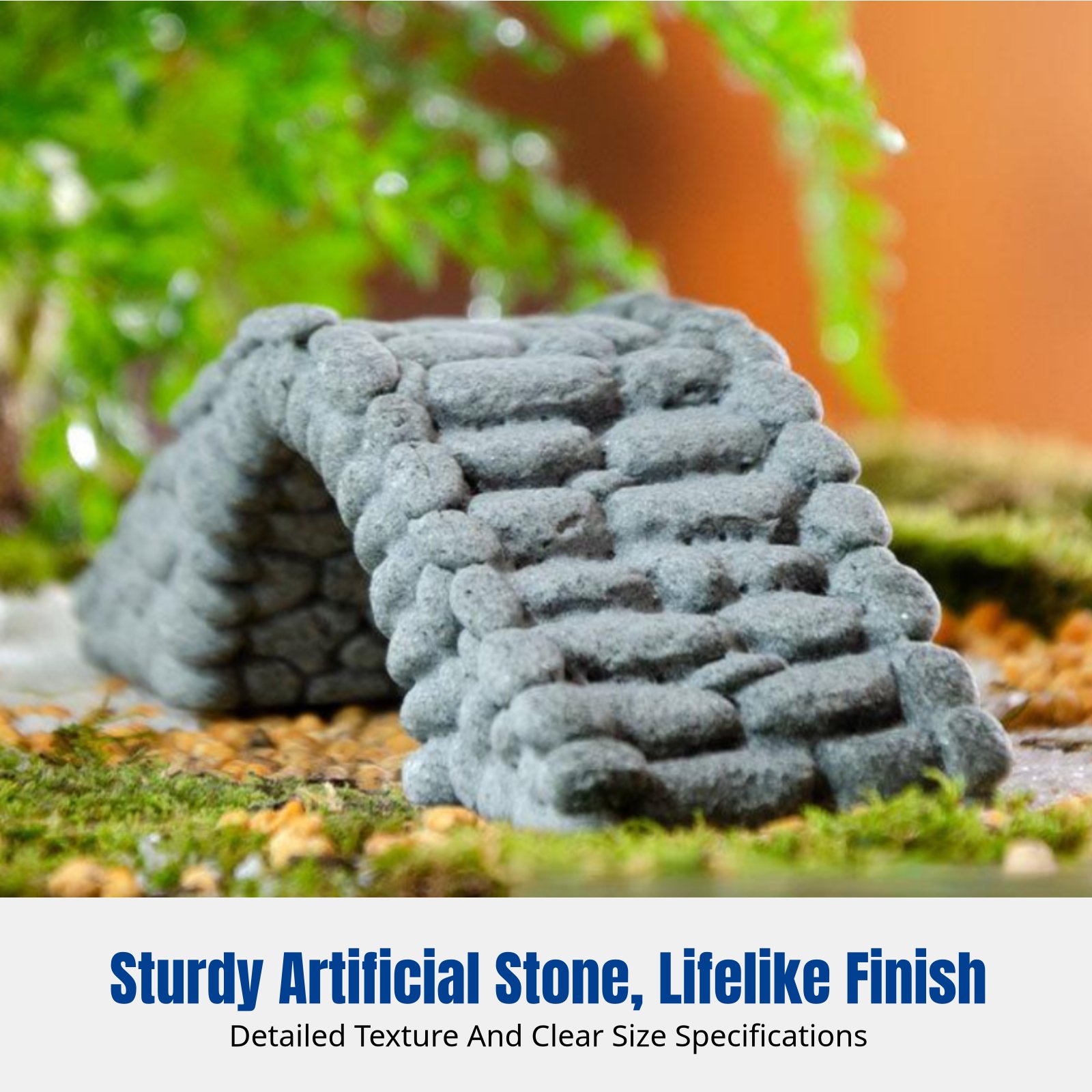 Resin Stone Bridge Mini Landsc - Bonsai Garden China recensione e prezzo