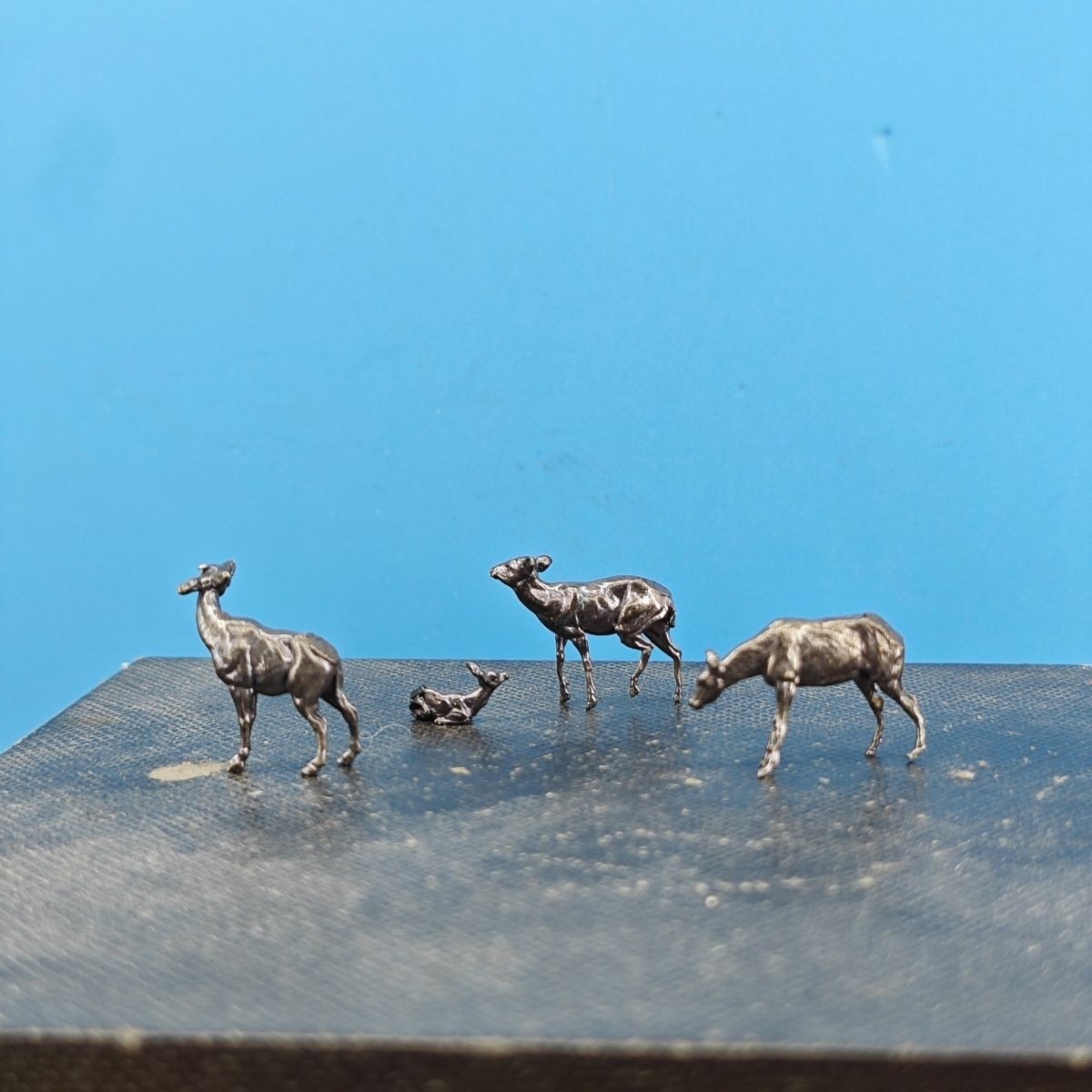 Miniature Deer Figurines Set o - Bonsai Garden China recensione e prezzo